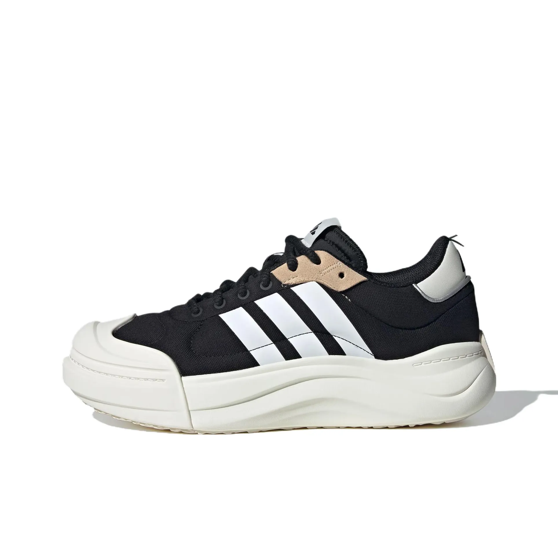 Adidas MAXXCOURT SPW Abrasion Resistant Low Top Casual Shoes Unisex Black White