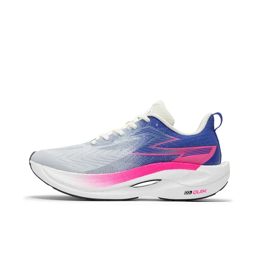 361° Fly 2ET Shock Absorbers Slip Resistant Abrasion Resistant Breathable Low Top Running Shoes Unisex Blue