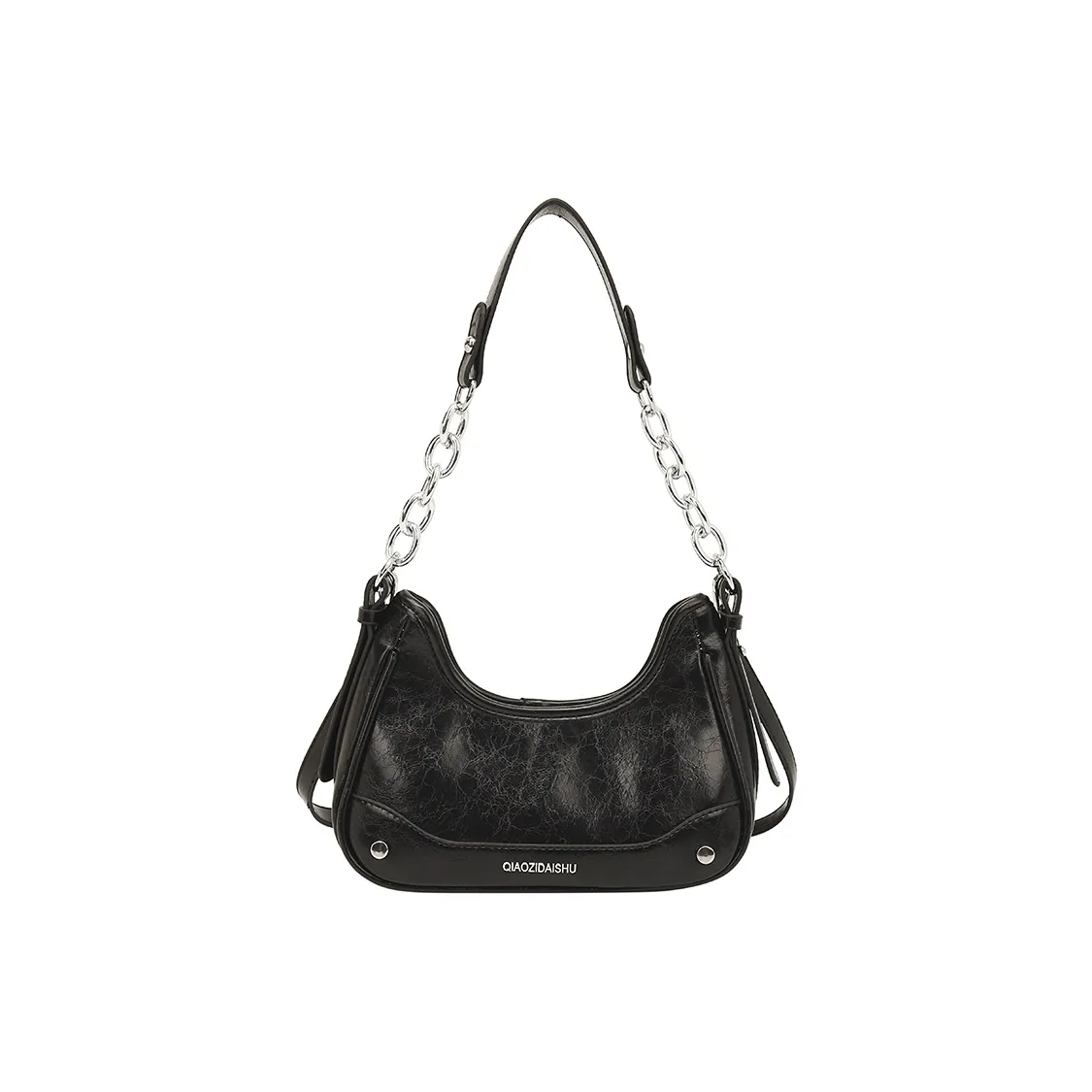 Gerlanx ПУ (полиуретан) Сумка через плечо Маленькая Женская Черная Белая Серебряная Розовая