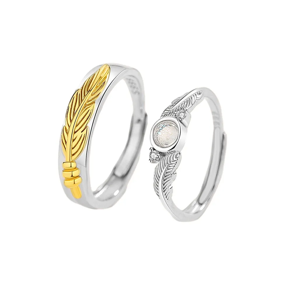 Кольца Stone Edge Poly из серебра S925 унисекс