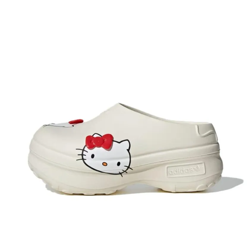 Adifom Stan Smith Mule Hello Kitty X Women
s Adidas Originals 
50th Anniversary Pack Off White
 Women
s