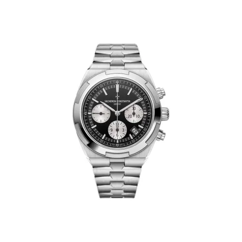 Vacheron Constantin Автоматический Механический Movement Мужские Часы Longitudinal и Lateral Collection OVERSEAS 42,5 мм Черные