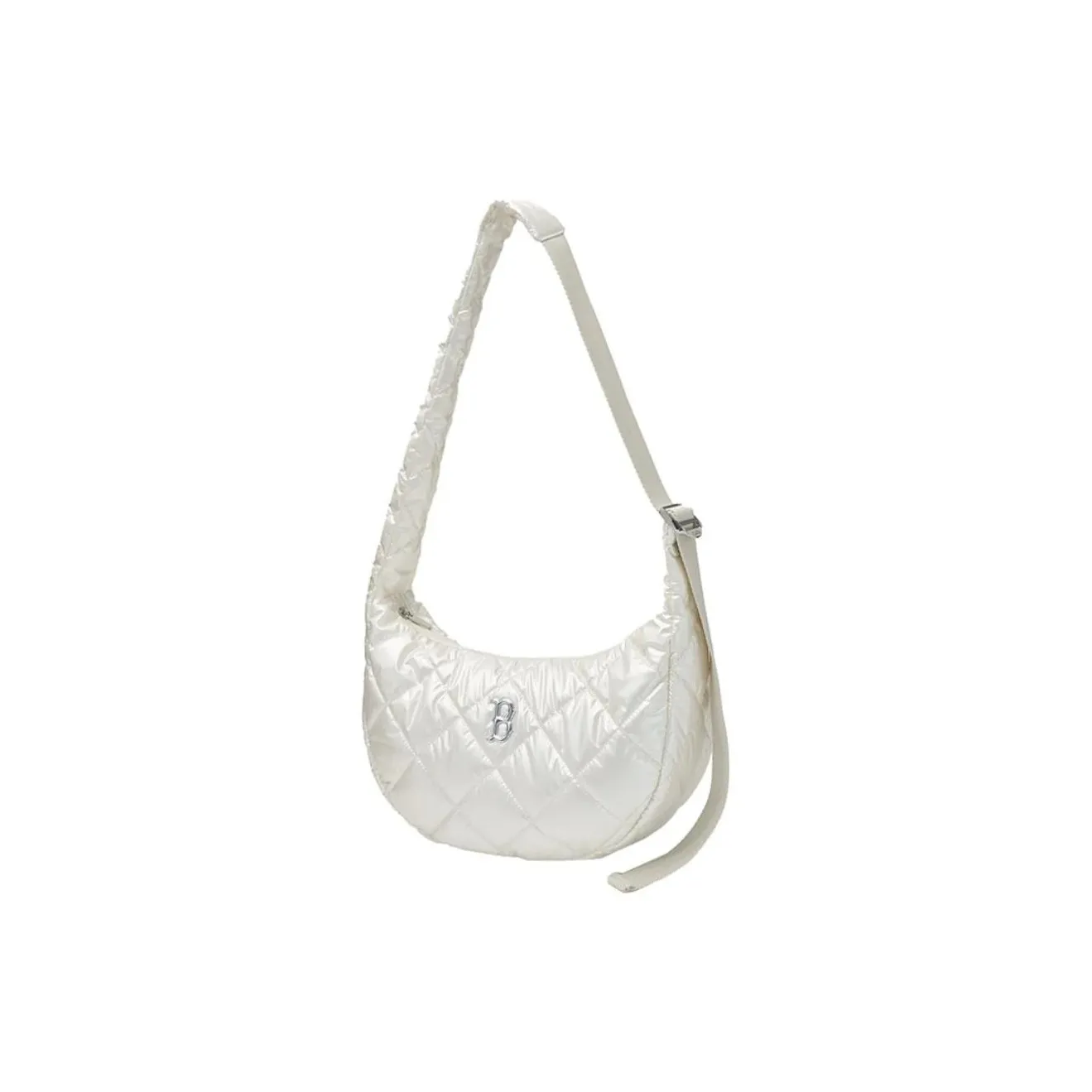 MLB Boston Red Sox Коллаборация Полиуретан Портативная Сумка через плечо Сумка через плечо Стандартная Женская Кремовая