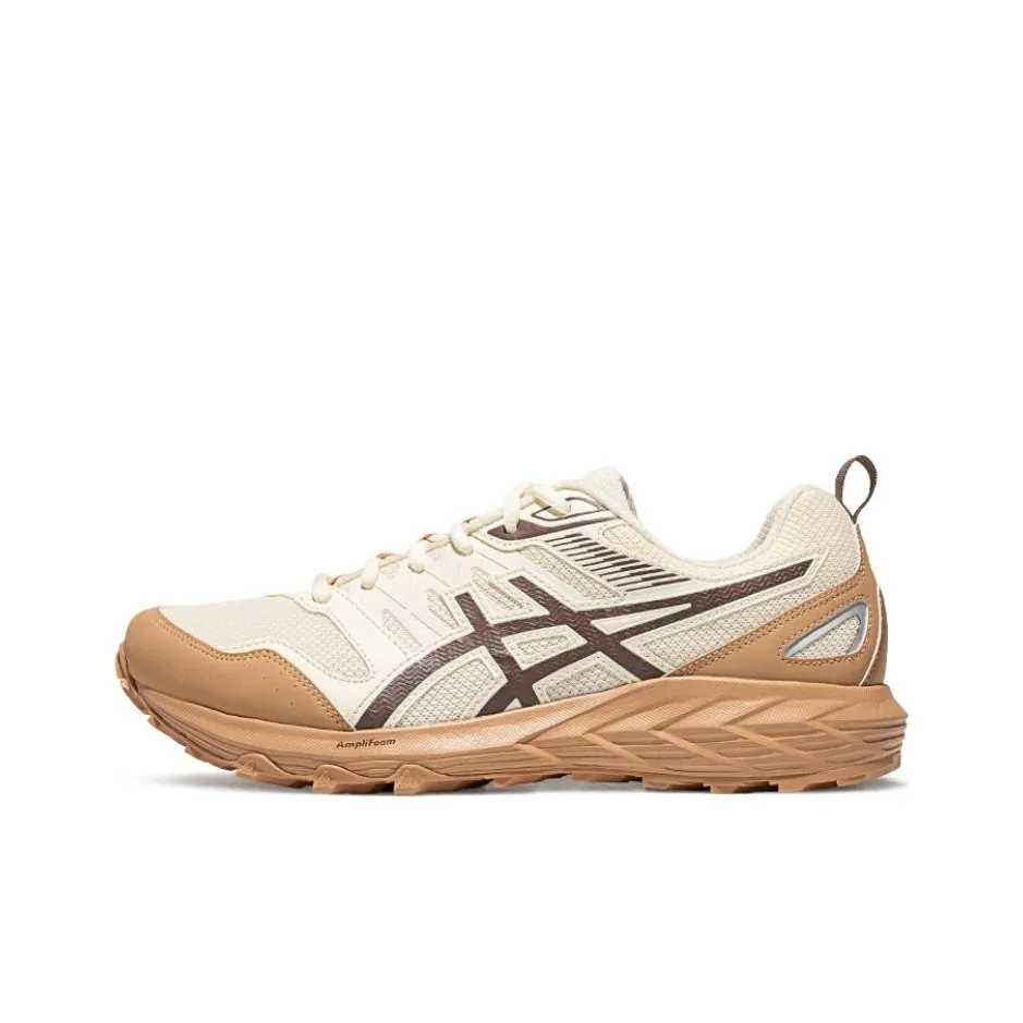 Asics Gel Sonoma CN Abrasion Resistant Breathable Low Top Running Shoes Men's Beige Brown