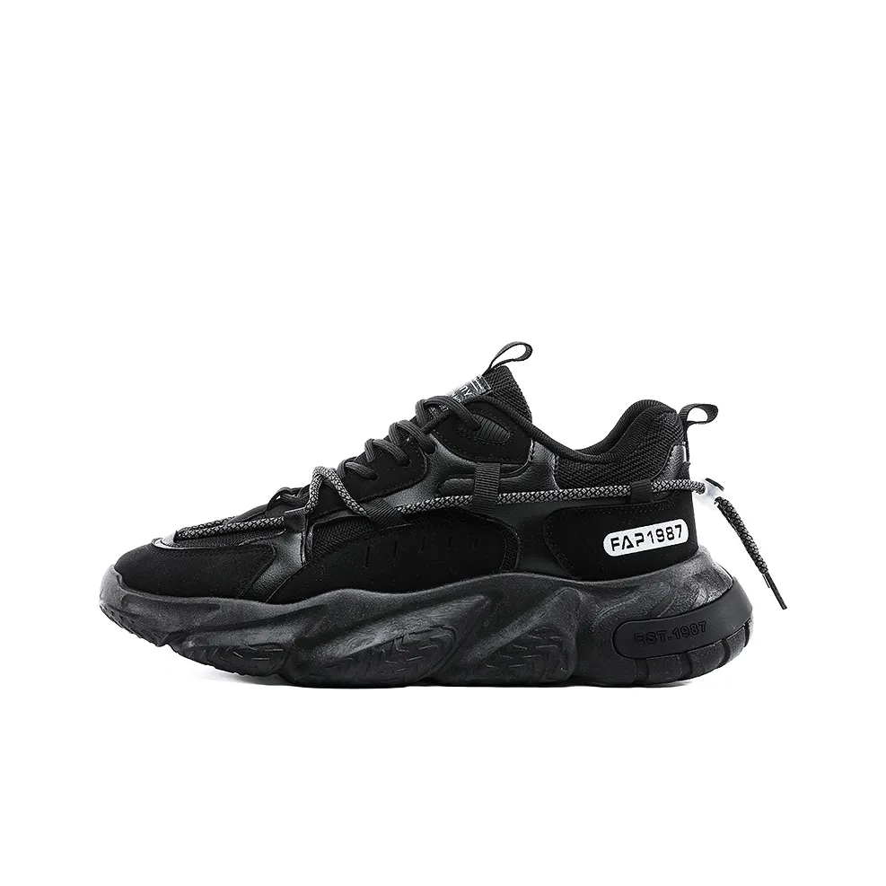 Bull Charm Slip-Resistant Chunky Sneakers Men's