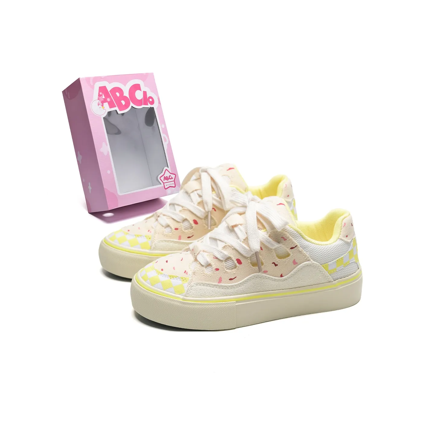 ABCIO Slip-resistant Waterproof Увеличение Высоты Низкие Кеды Женские