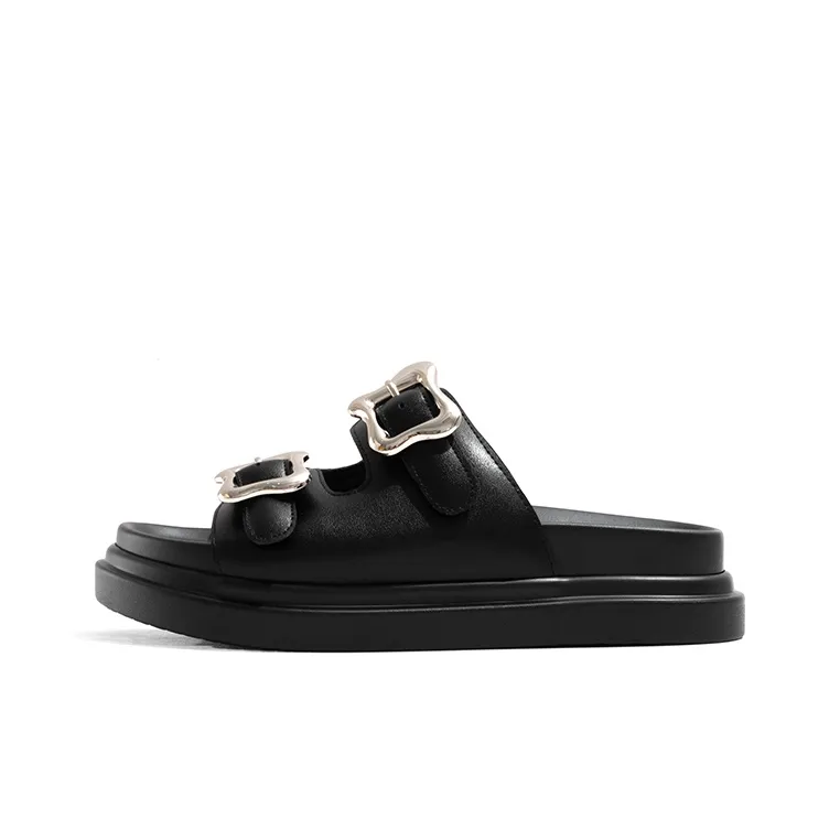 Old Meow Резиновая подошва противоскользящие быстросохнущие слипоны женские черный