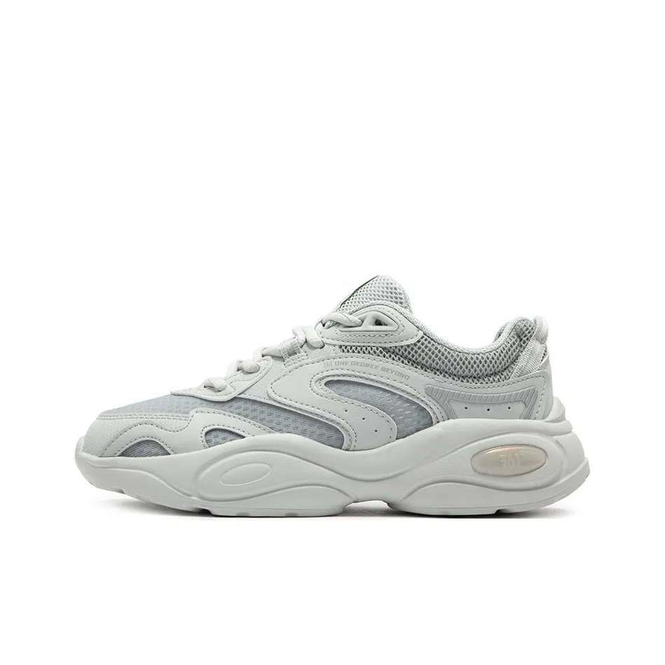 361° Life Collection Abrasion Resistant Low Top Casual Shoes Women's Gray