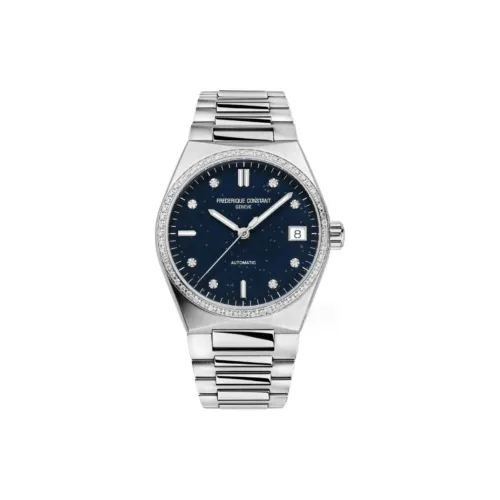Frederique Constant Автоматический Механический Movement Женские Часы 34 мм Синие