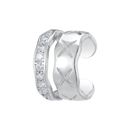 MISS XIA JWY Циркон Нижняя заколка On Серьги Женские