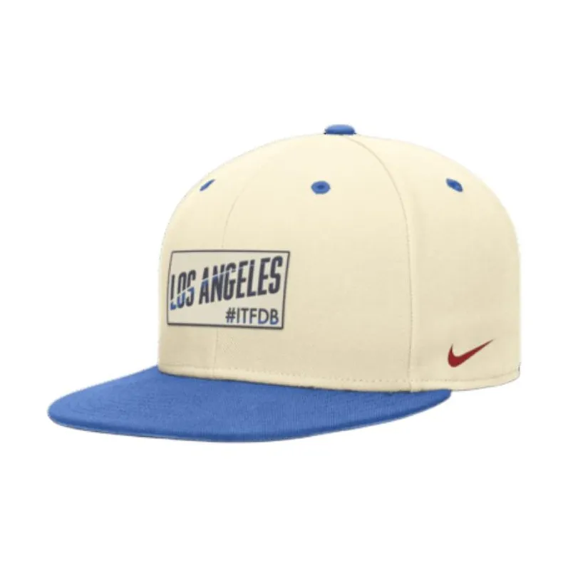 Nike Los Angeles Dodgers City Connect True Men's Nike Dri FIT Mlb Fitted Hat