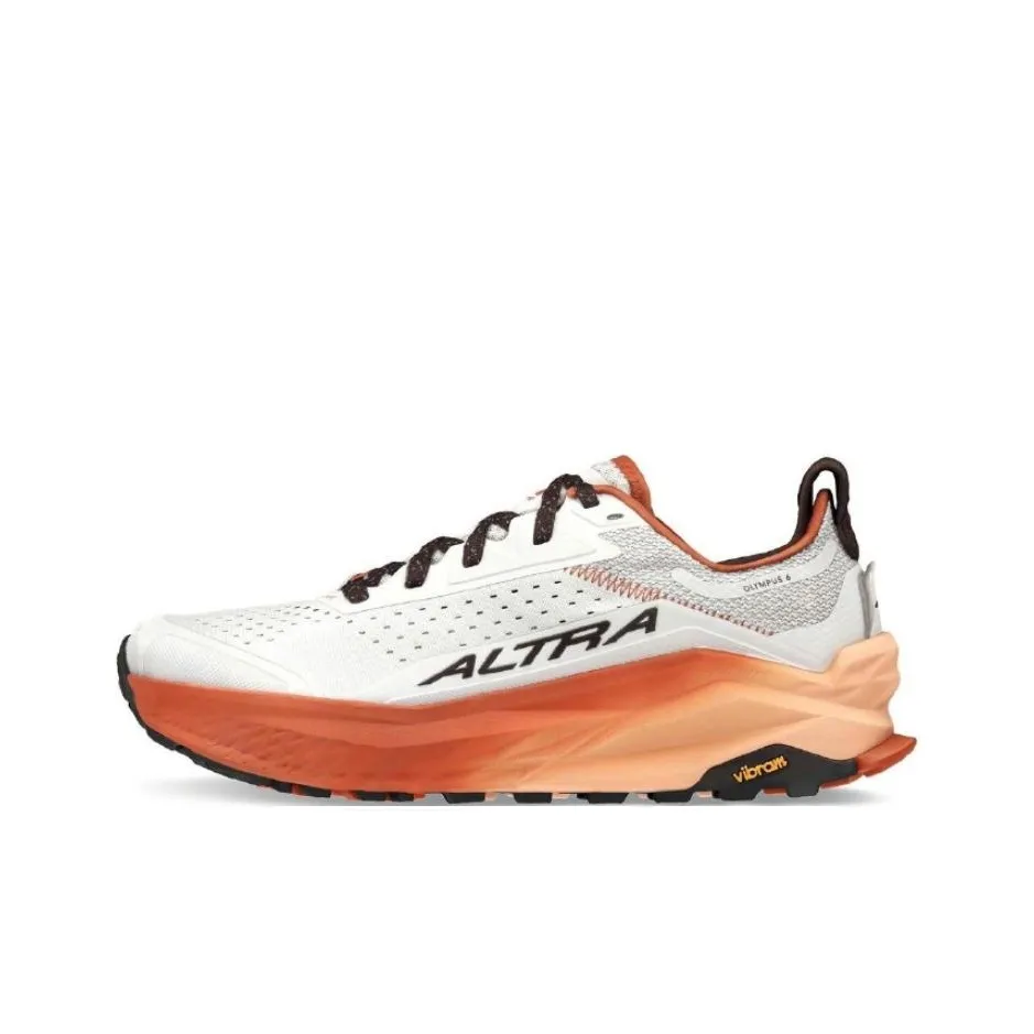 Altra Anti Slip Wear Resistant Low Top Trail Running Running Chuck shoes Unisex White Orange