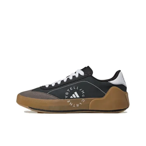 Adidas STELLA MCCARTNEY Кроссовки для тенниса Низкие Белый/Смола Желтый/Черный No. 1 Женские
