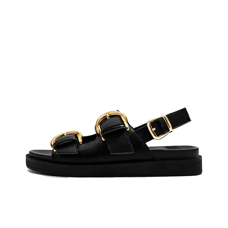 Old Meow One Ремень Сандалии 4CM Женские Черный