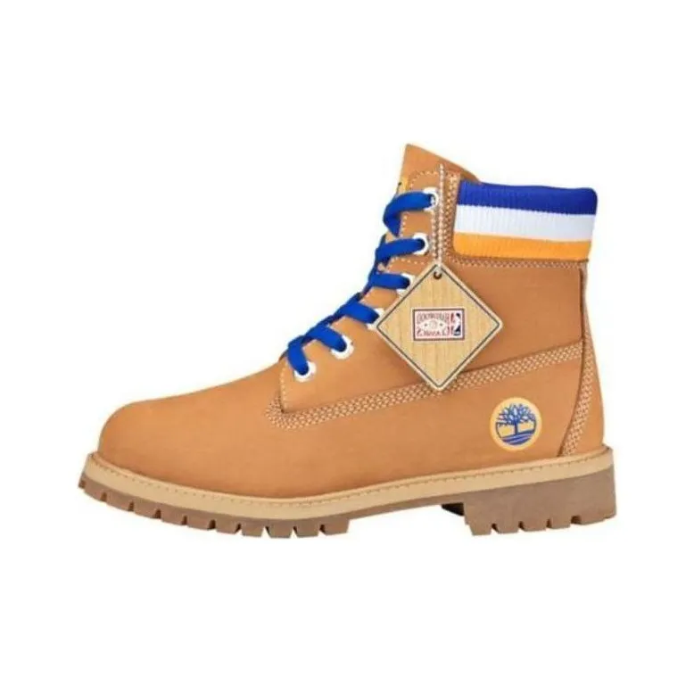Timberland Mitchell & Ness X NBA X 6 Inch Premium Junior 'Golden State Warriors'