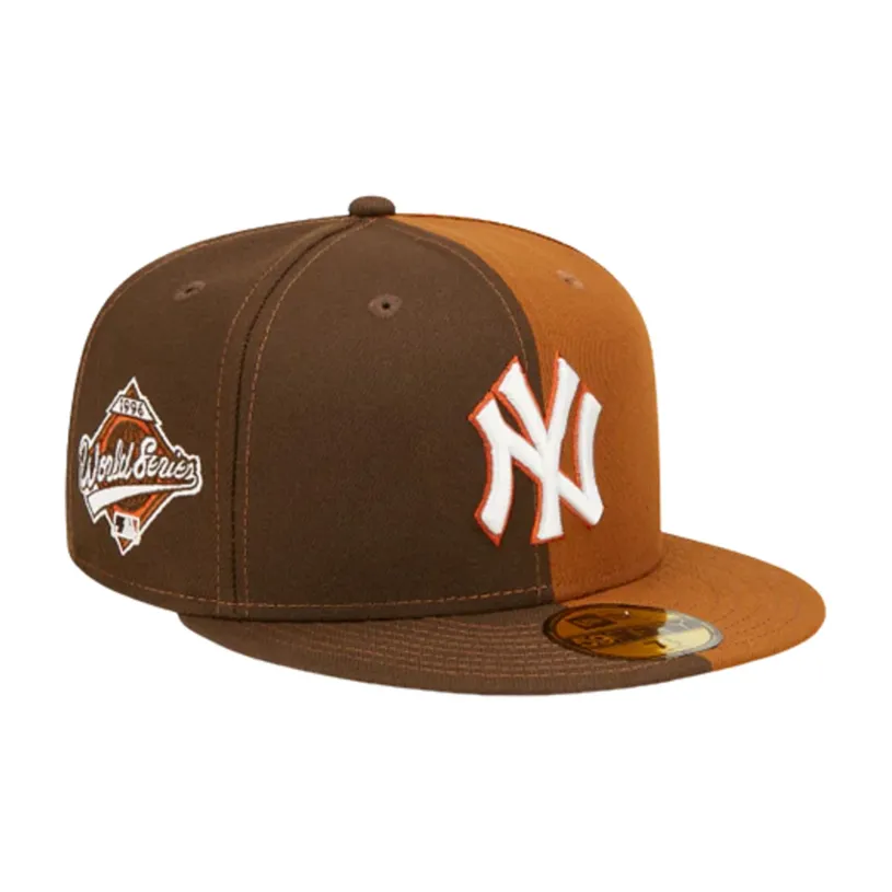 New Era Polyester Baseball Caps Men's Brown