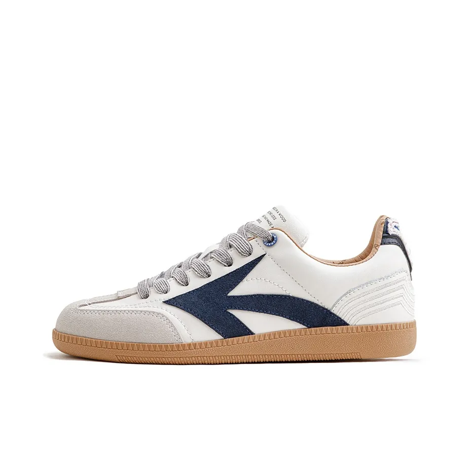 MADEN Низкий Топ Casual Мужской Wheat Wave Белый