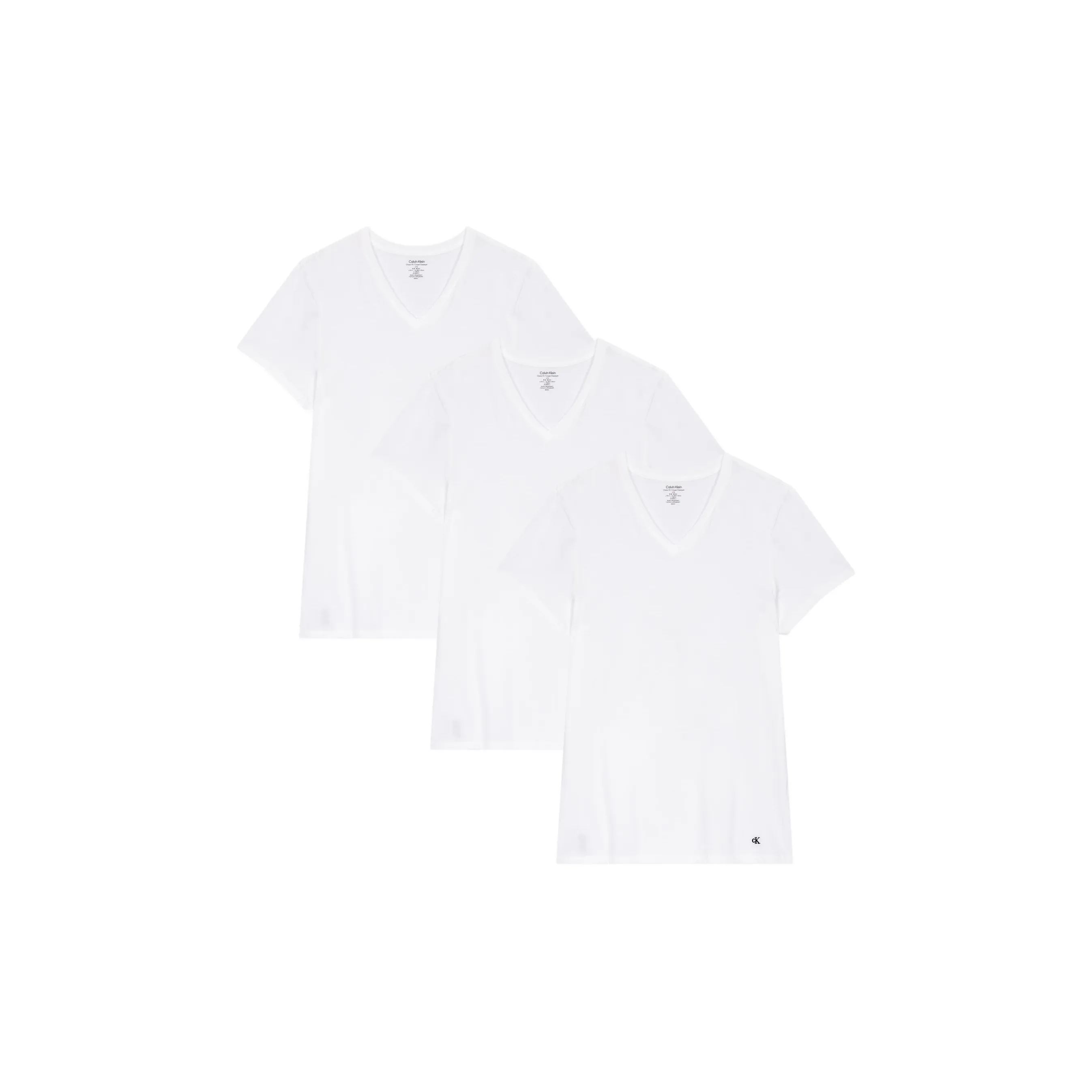 Calvin Klein Undershirt Мужской 3 упаковки Белый
