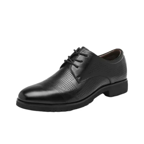 Shu family Мужские повседневные туфли Low Top Черные Мужские
