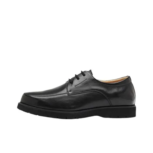 Shu family Мужские повседневные туфли Low Top Черные Мужские
