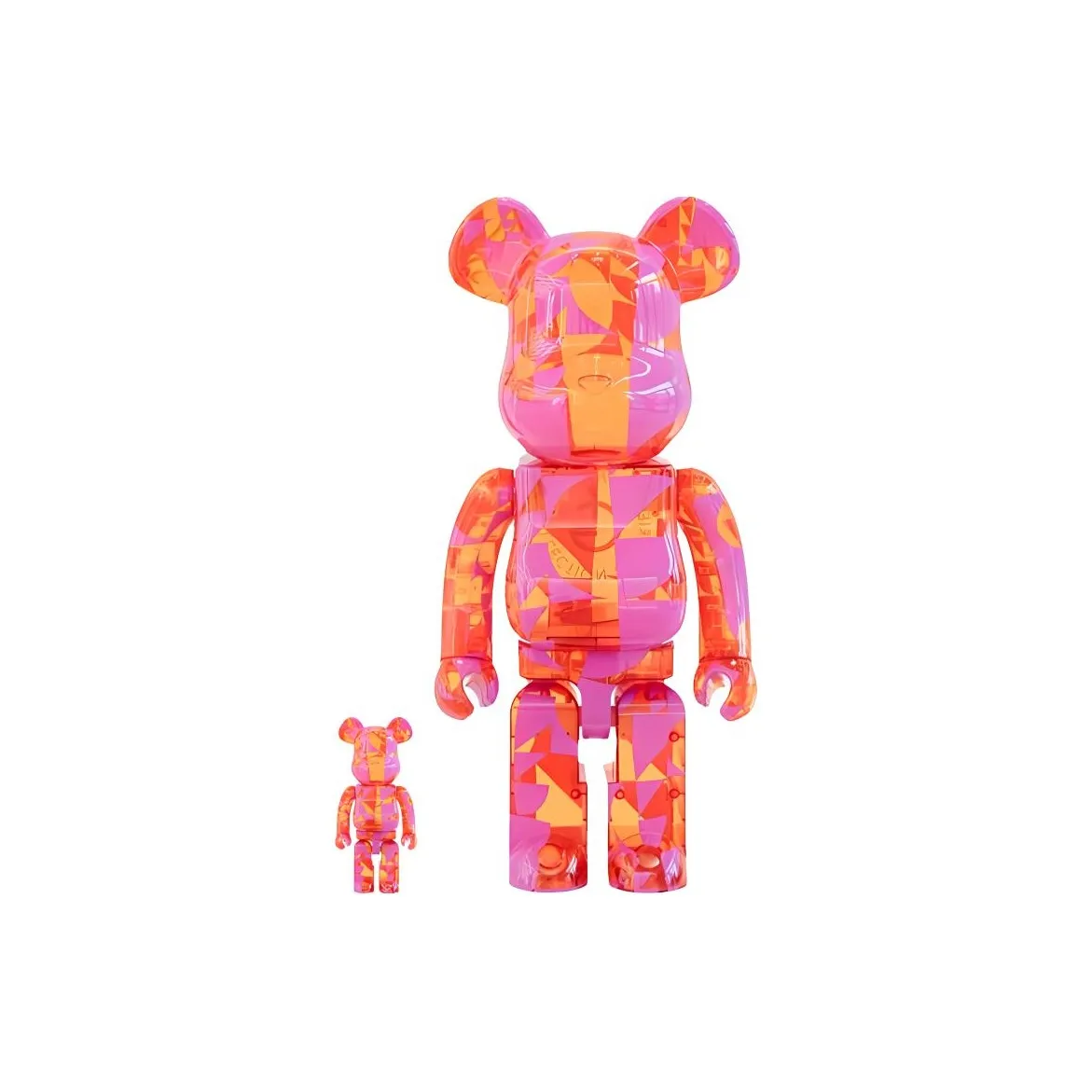 BE@RBRICK 400%100% Building Blocks Bear Macau Limited, Galeries Lafayette Trendy Figures 7cm/28cm
