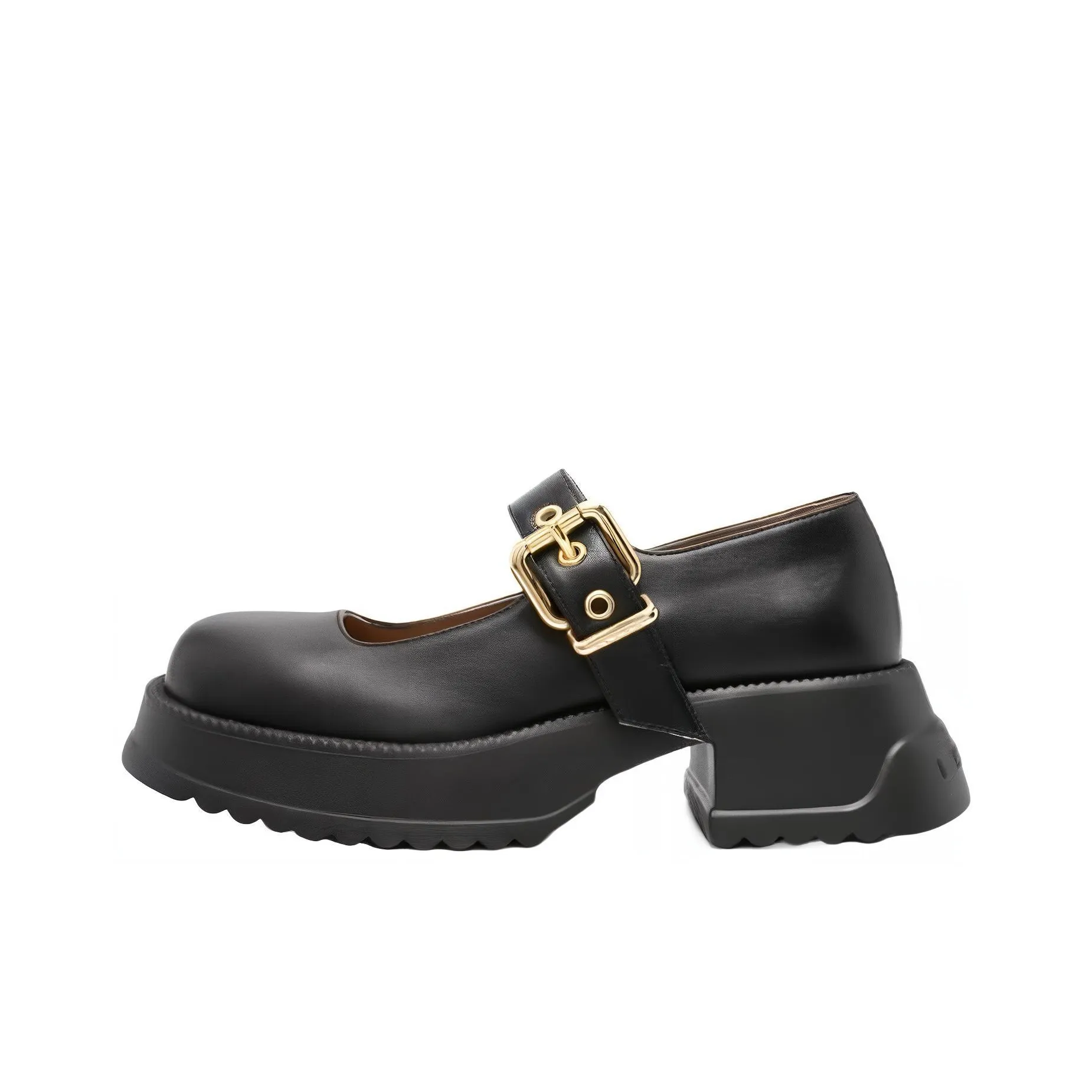 MARNI Buckle Detailed Platform Mary Janes Women's
