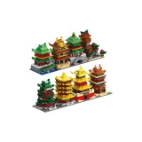 Eight Famous Buildings (풀 세트 of Eight/고급 선물 박스 포장)