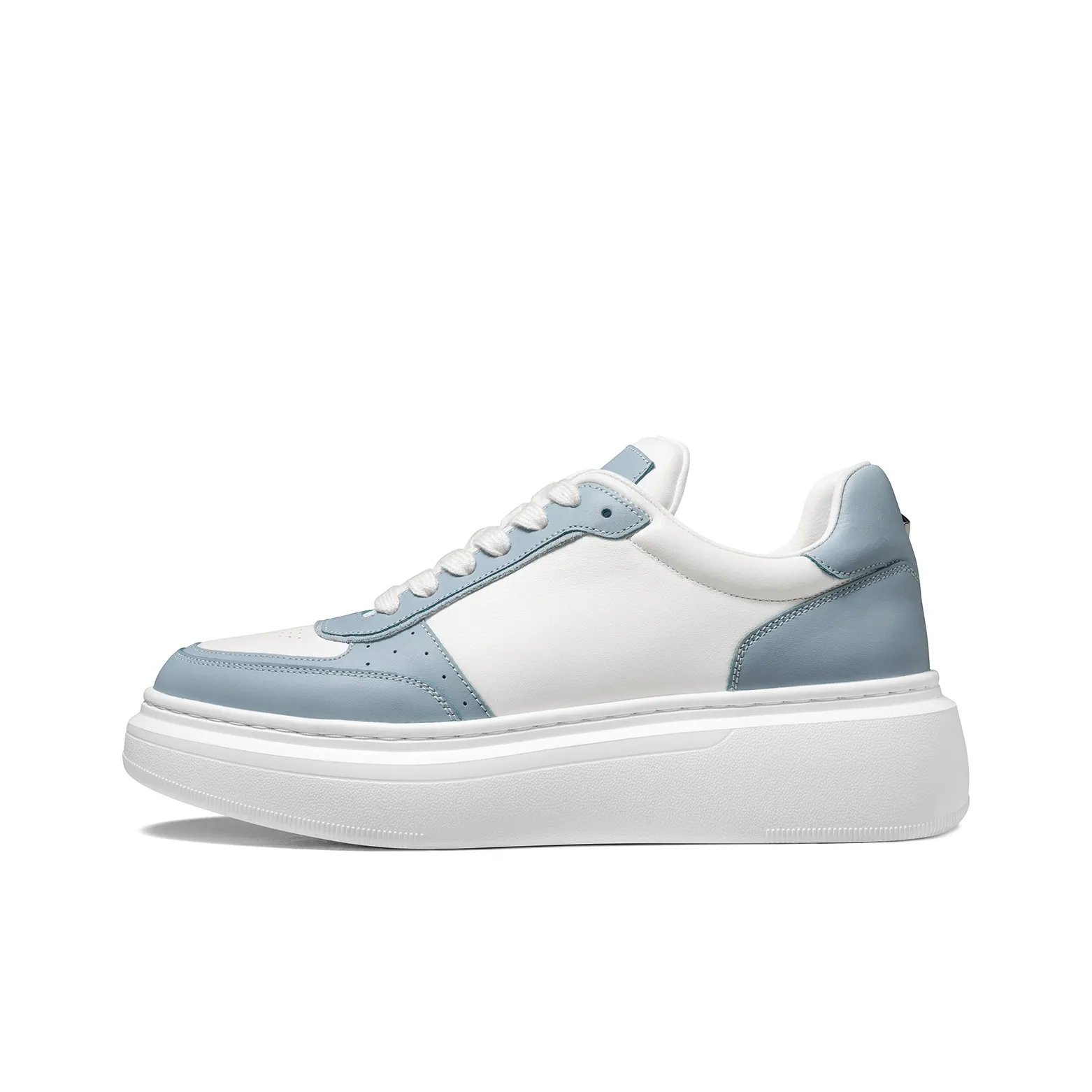 THOM WILLS Повседневный Универсальный Trainer Sandwich Обувь Белый Кроссовки Низкий Топ Кроссовки для скейтбординга Женские Синий