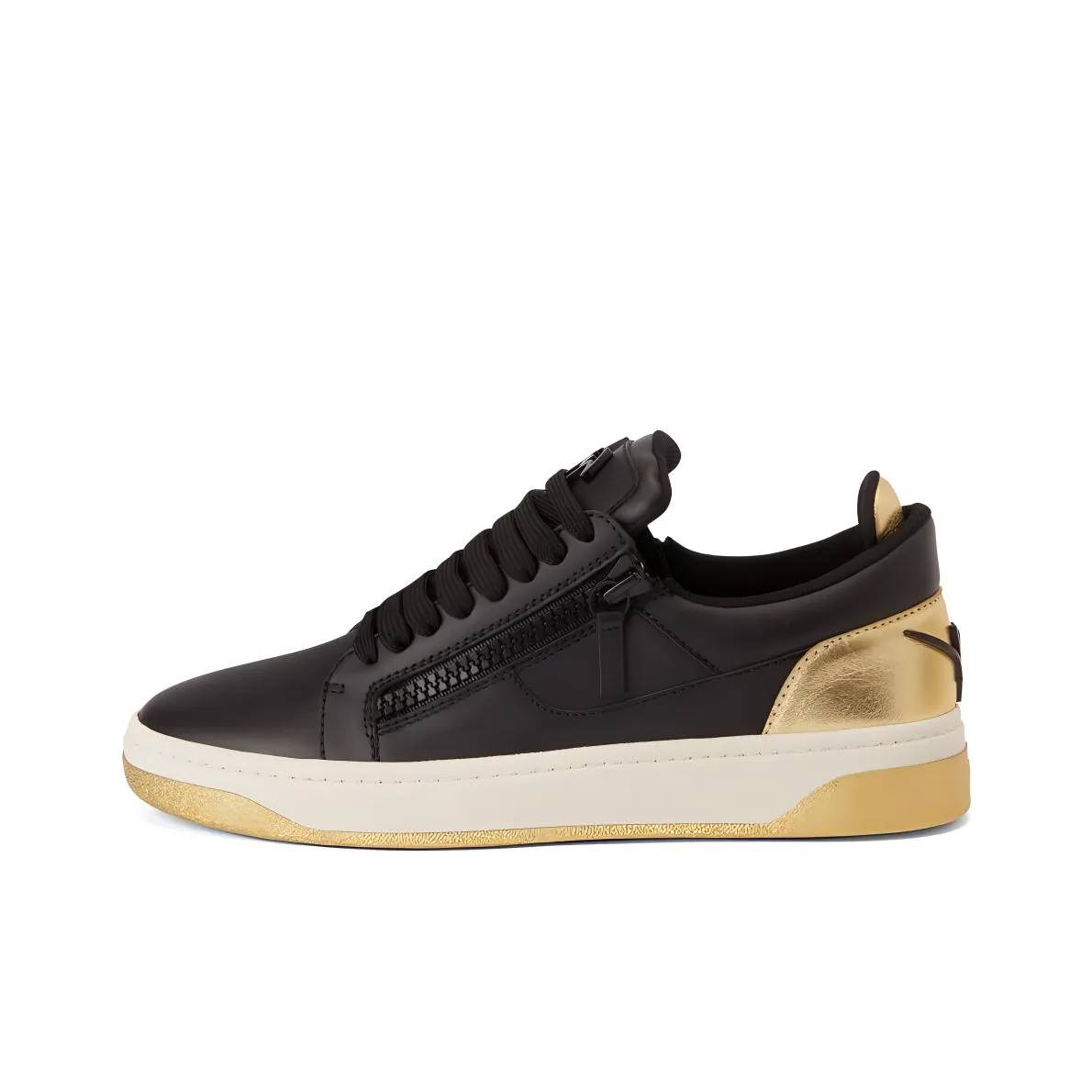 Giuseppe Zanotti GZ94 Branded counter Leather Sneakers