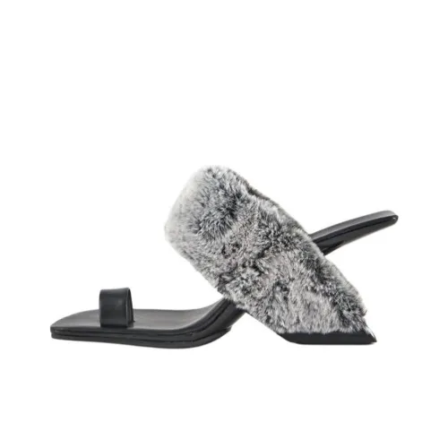 UNITED NUDE Шлепанцы Черные Женские