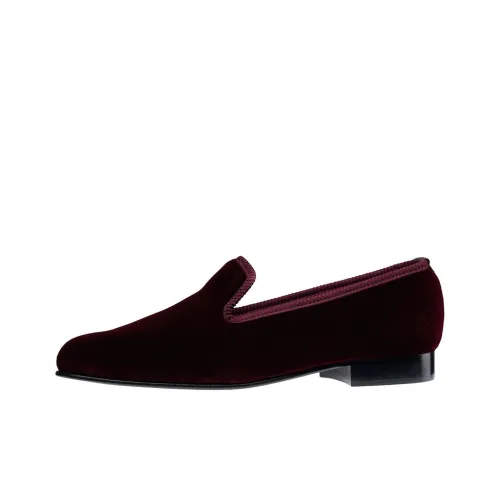 CROCKETT & JONES Лоферы Бургундский Мужские