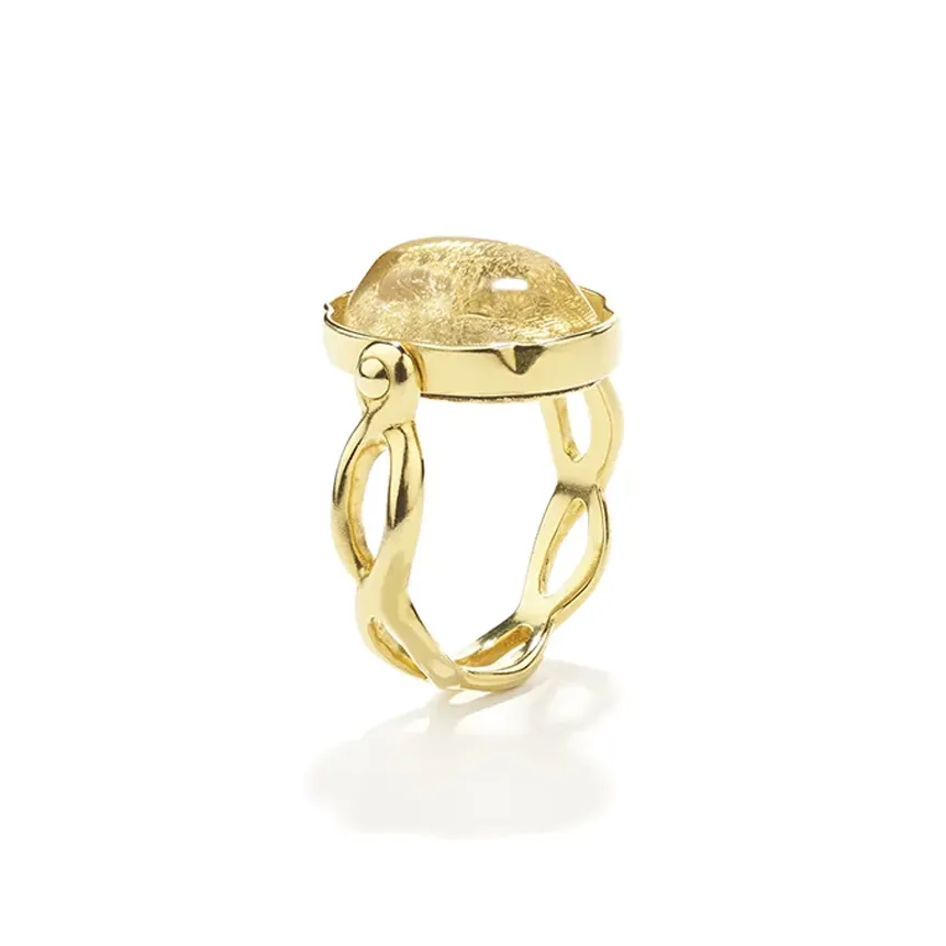 Goossens Латунь Crystal Rings Женские Золото