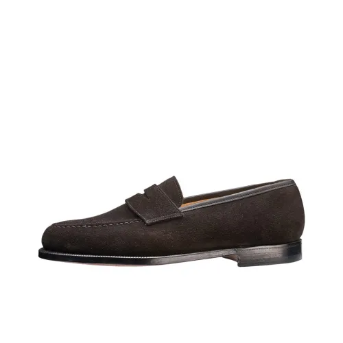 CROCKETT & JONES Лоферы Темно-кофейный Мужские