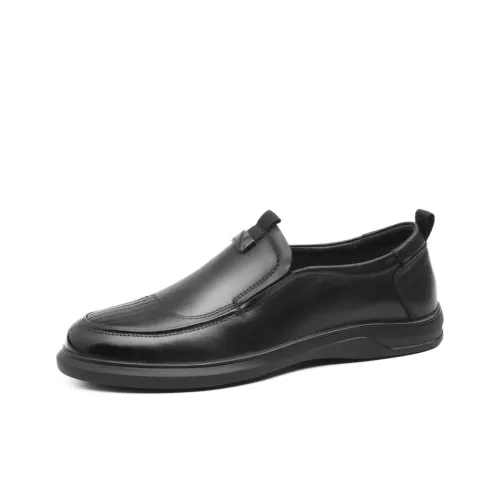 Xiwencha Мужские повседневные туфли Low Top Черные для мужчин