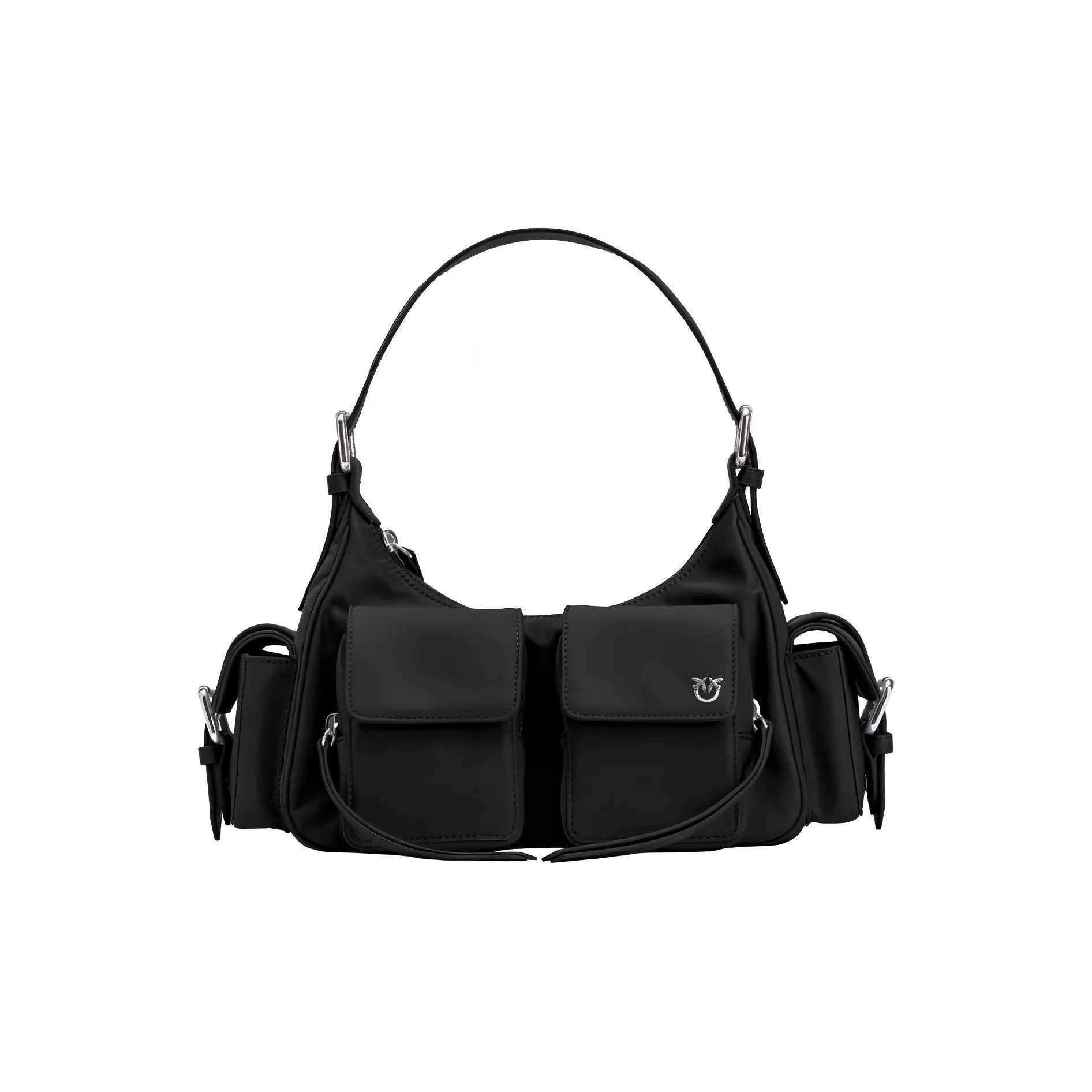 PINKO Полиуретан Сумка Большая Женская Черная