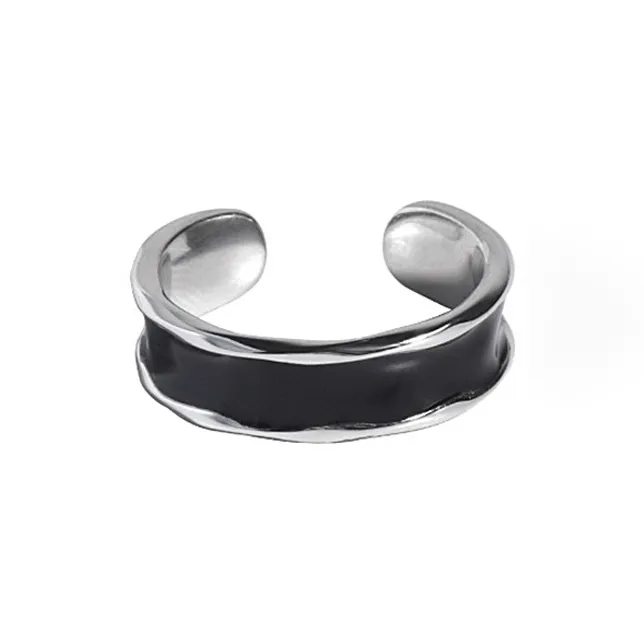 MAGICPOLE 925 Sterling Silver Rings Unisex Silver