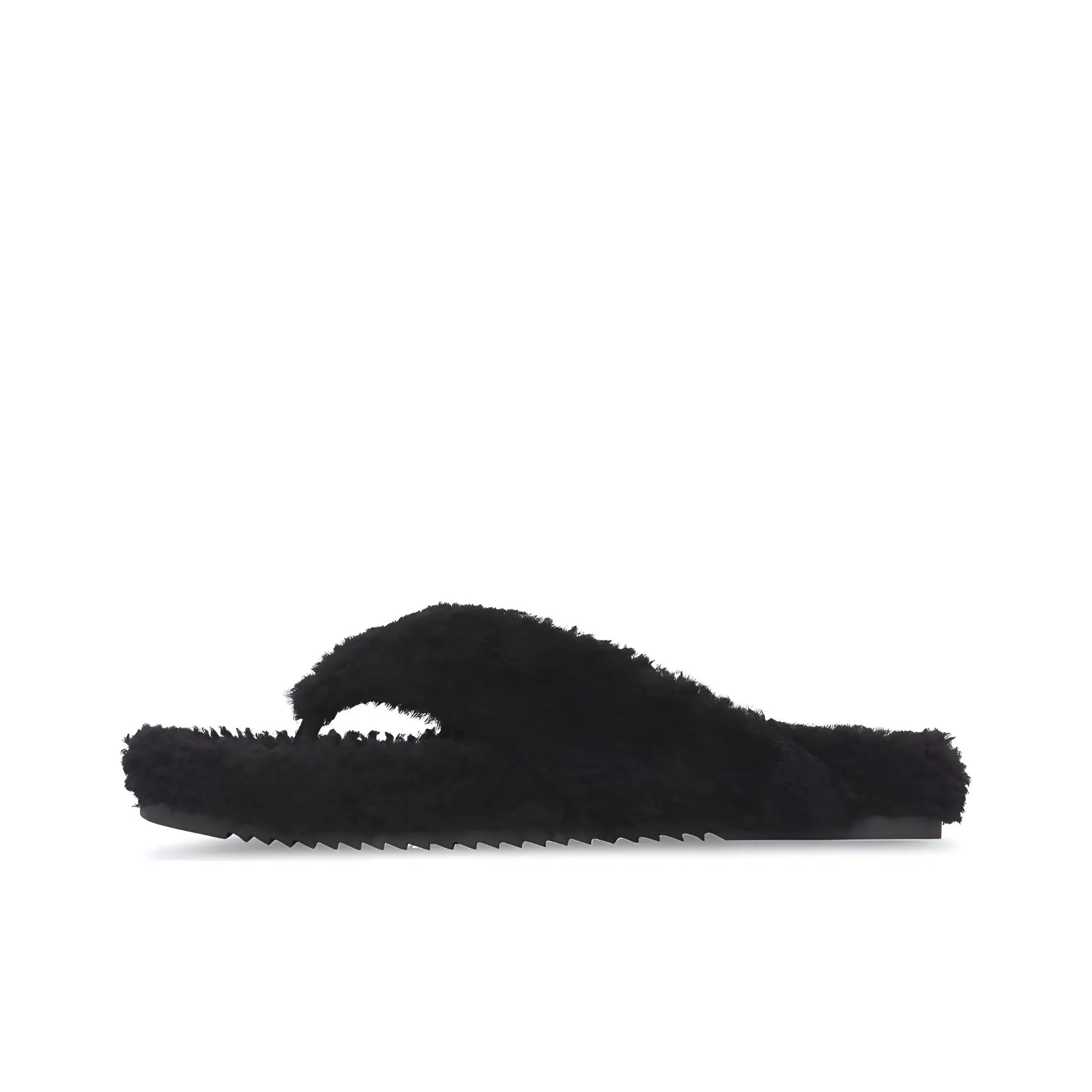 Burberry Quiet Flip Flops Men's Black