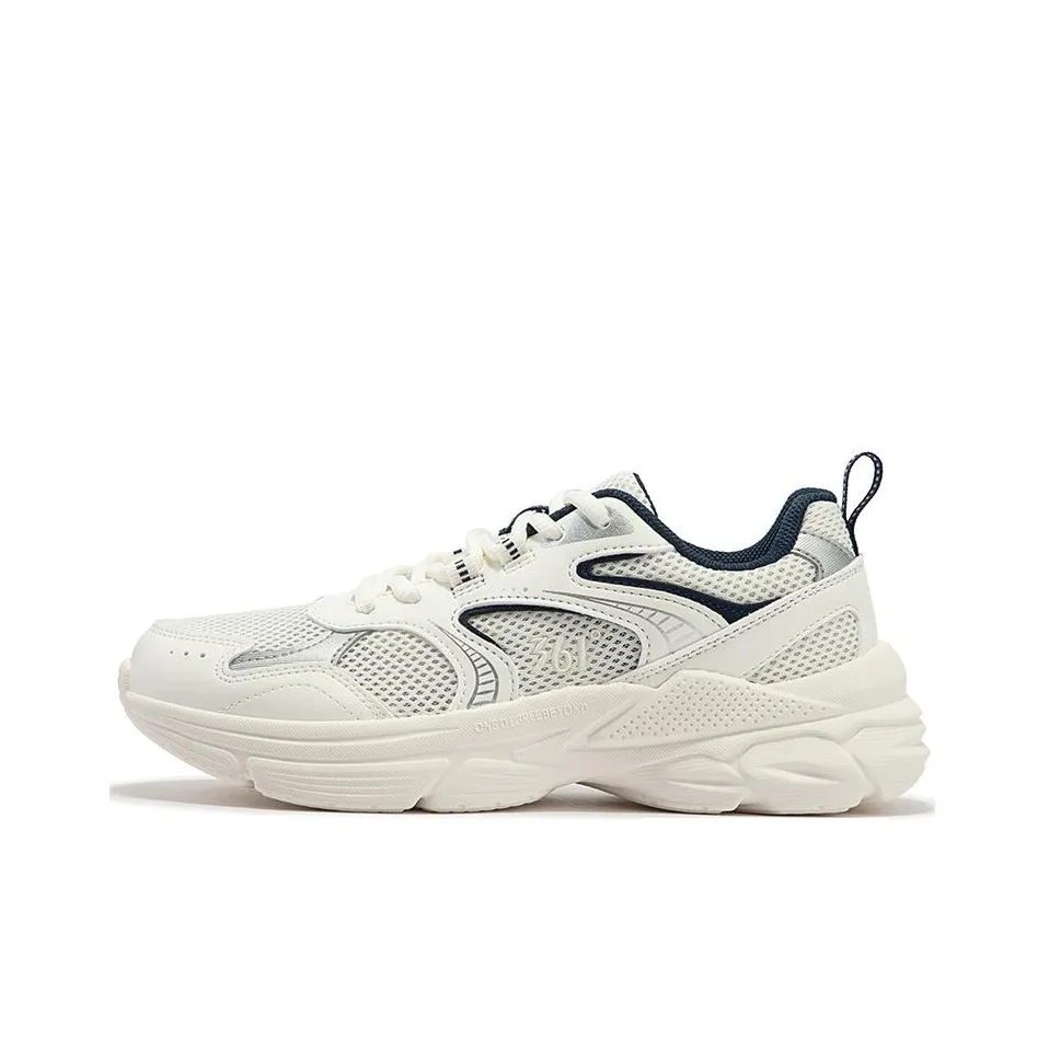 361° Life Collection Non-slip Lightweight Low-Top Chunky Sneakers Women's White Blue