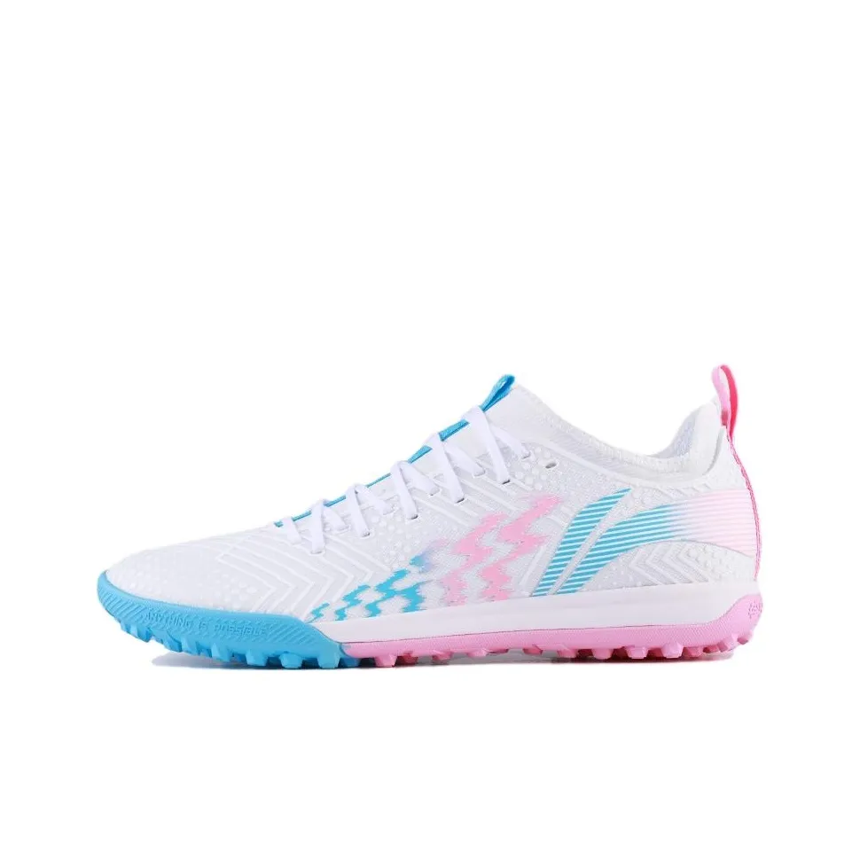 Лайнер Shadow 2 TF Шипы Амортизация Износостойкие Футбольные бутсы Мужские Белый Синий Розовый