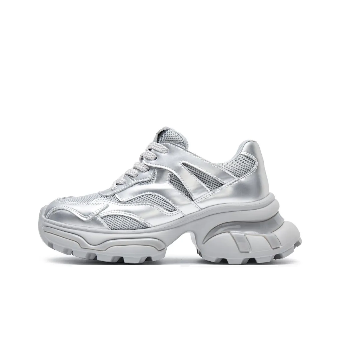 Staccato Slip Resistant Low Top Chunky Sneakers Women's