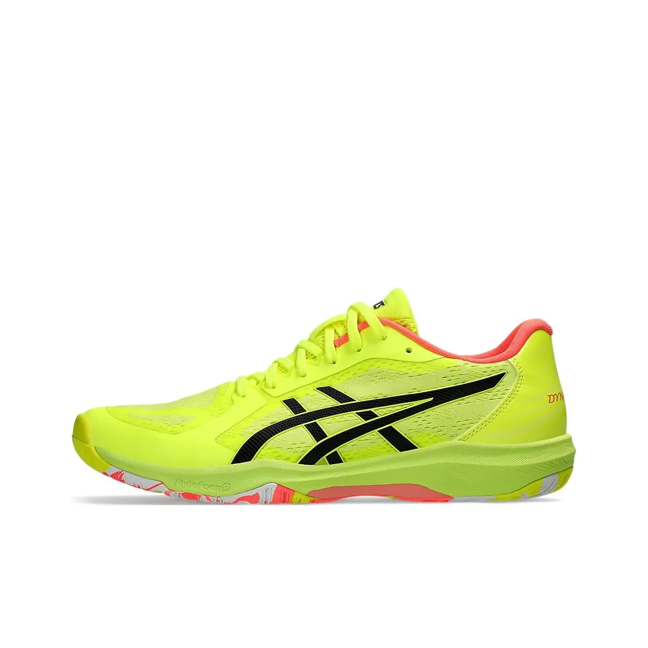 Asics DYNAFEATHER Low Top Training Shoes Unisex Yellow Green