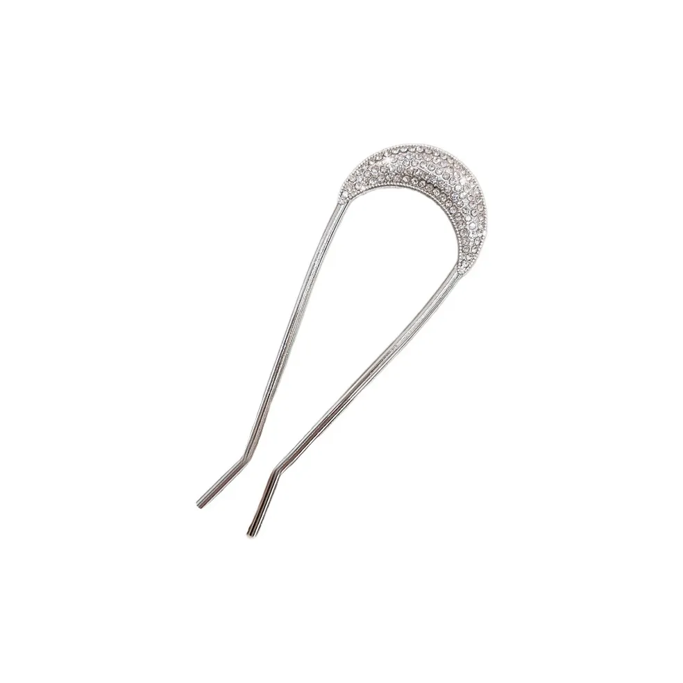 Water jade Сплав, Водонепроницаемый Drill Шпильки для волос Женские