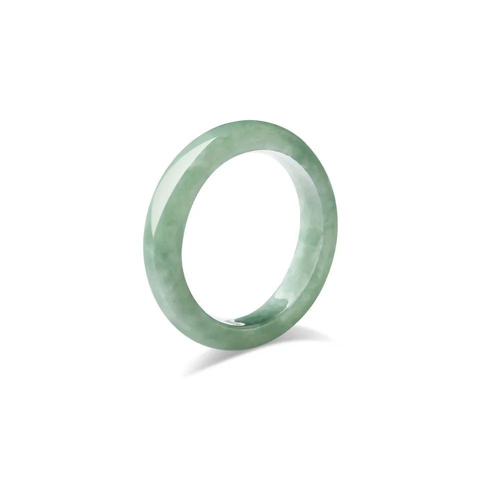 D.K.X Chalcedony Jade Rings Unisex