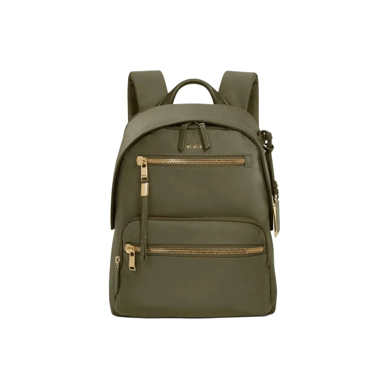 TUMI Nylon Backpack Women's Olive Green
