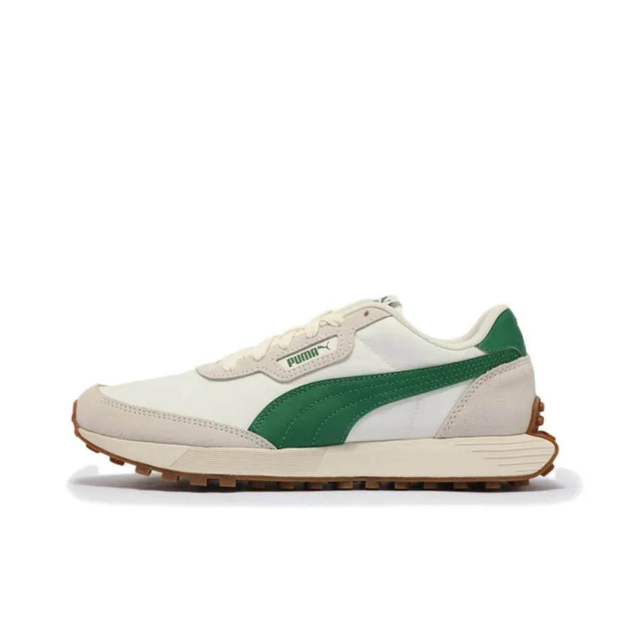 PUMA Runtamed Collection Low Top Casual Shoes Unisex White Green