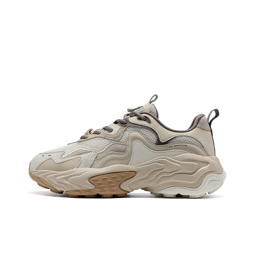 XTEP Migratory Lightweight Coverage Low-Top Casual Shoes Men's Clay