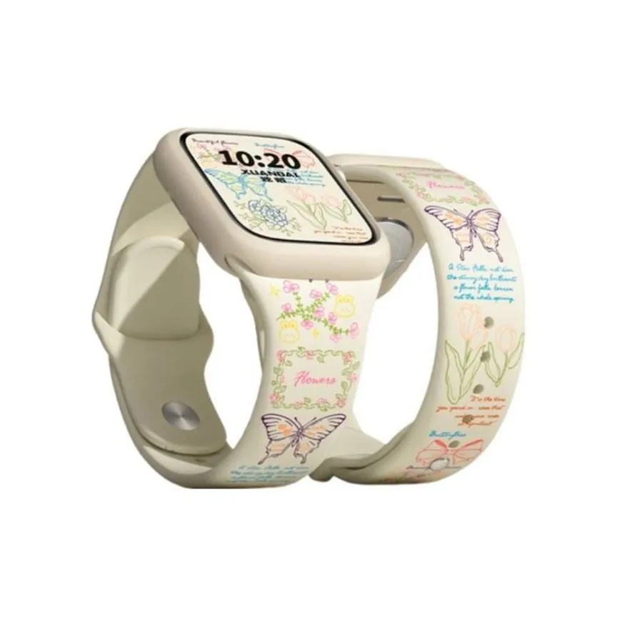 Miss Wrist Ремешок Apple Совместимость Кремниевый Материал