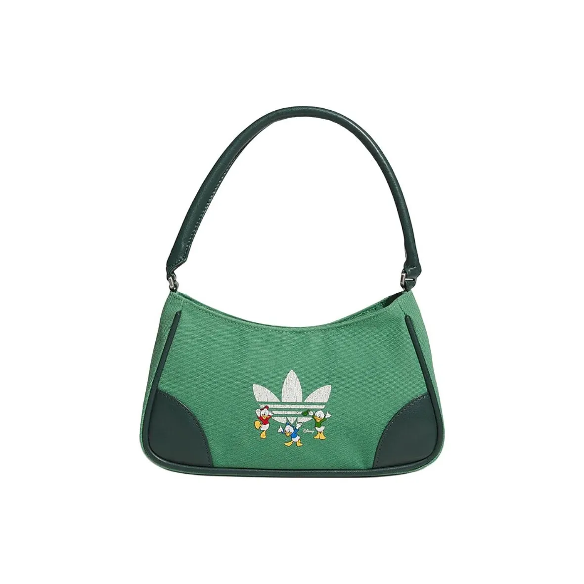 Adidas Originals × Donald Duck Collaboration Polyester Handbag Shoulder Bag Regular Women's Green