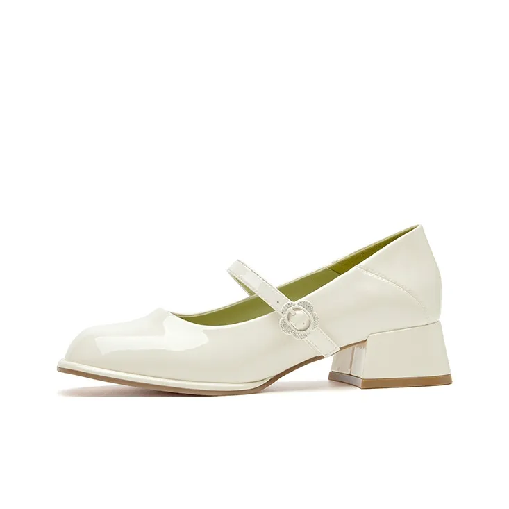 JOSINY Грубый каблук Туфли Мэри Джейн 4CM Женские