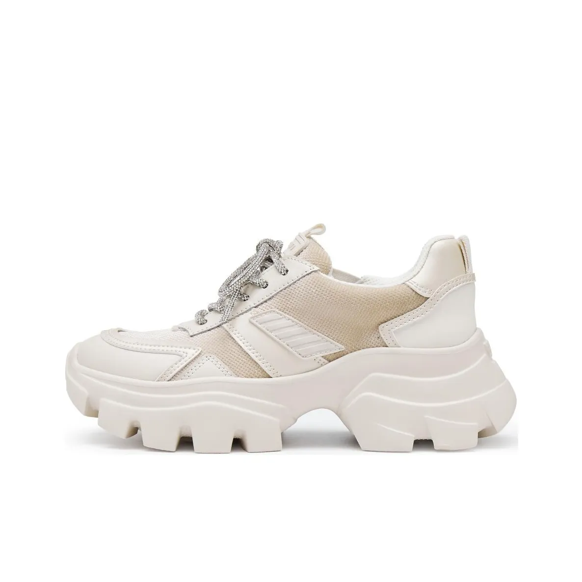 Staccato Dark Night Galaxy Slip Resistant Low Top Chunky Sneakers Women's
